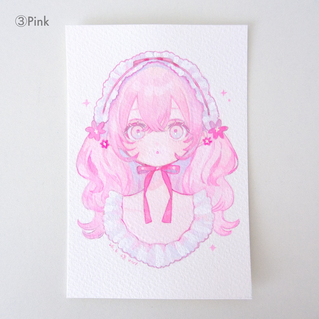【アクリルガッシュ】Pastel Color Collection(全4種)┊原画
