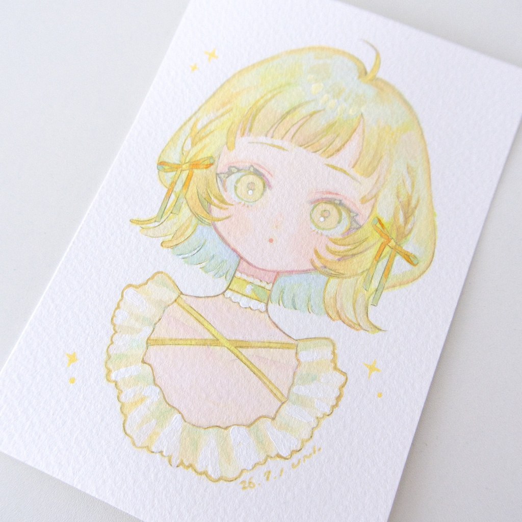【アクリルガッシュ】Pastel Color Collection(全4種)┊原画