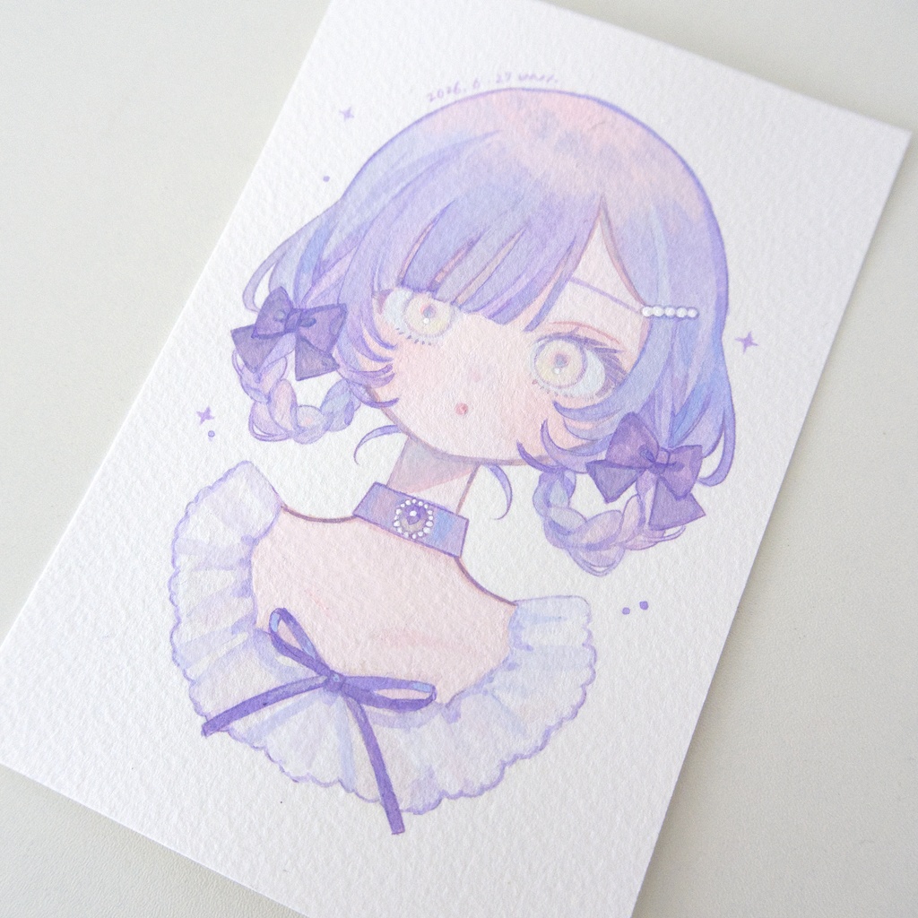 【アクリルガッシュ】Pastel Color Collection(全4種)┊原画