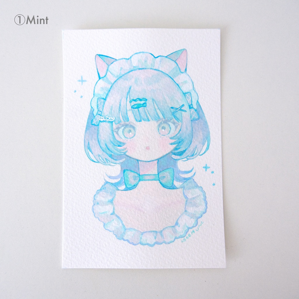 【アクリルガッシュ】Pastel Color Collection(全4種)┊原画
