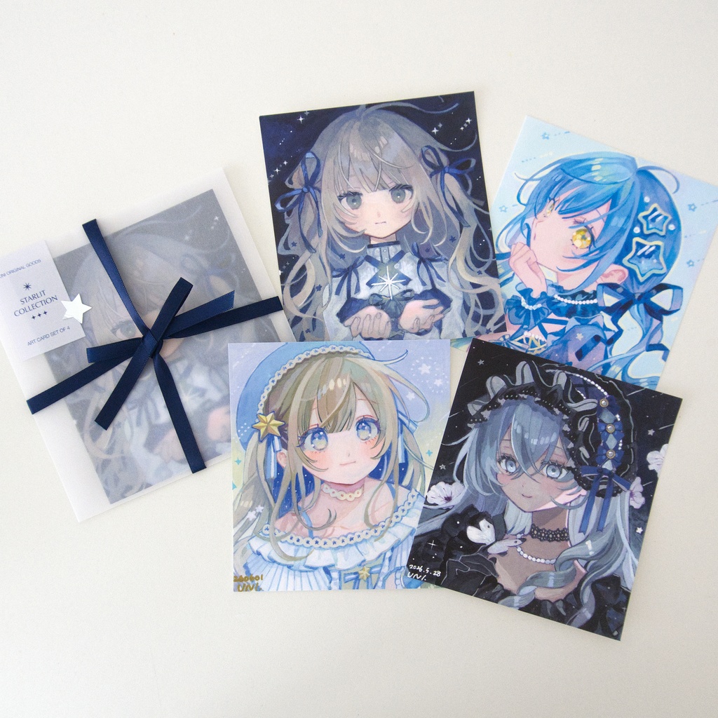 【新作】STARLIT COLLECTION カードセット【4枚入り】