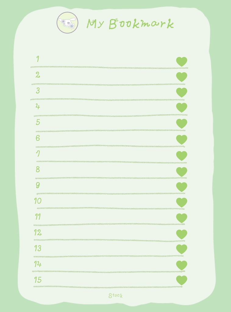 ♥らびこ♥オリジナル推しノート