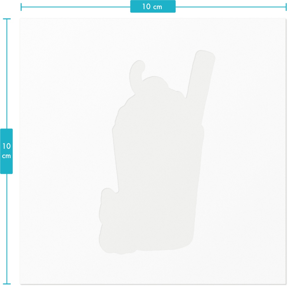 ねことクリームソーダ ステッカー