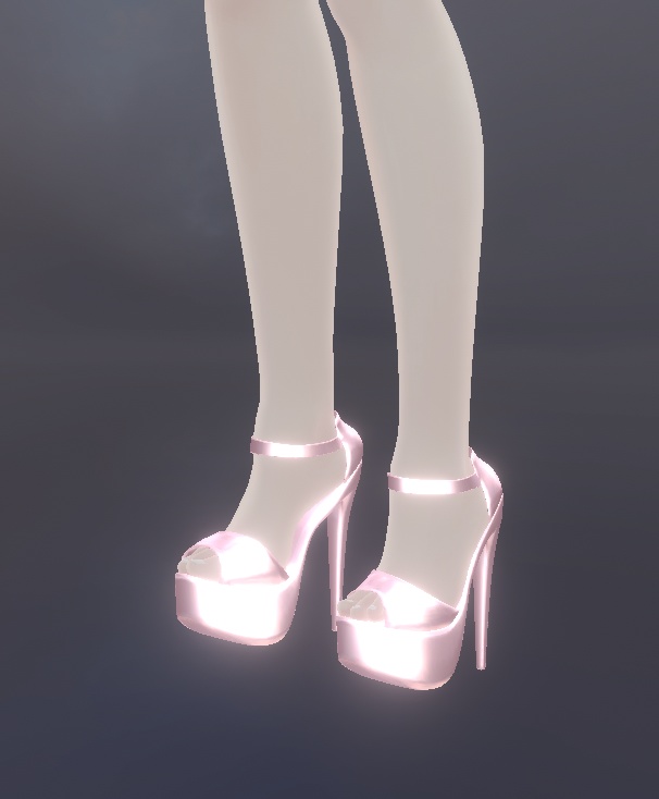 Metallic High Heel Shoes