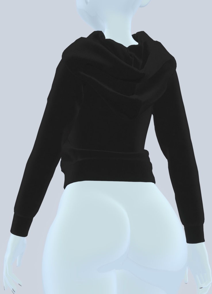 パーカー(ピンク+ブラックHoodie (Pink + Black)