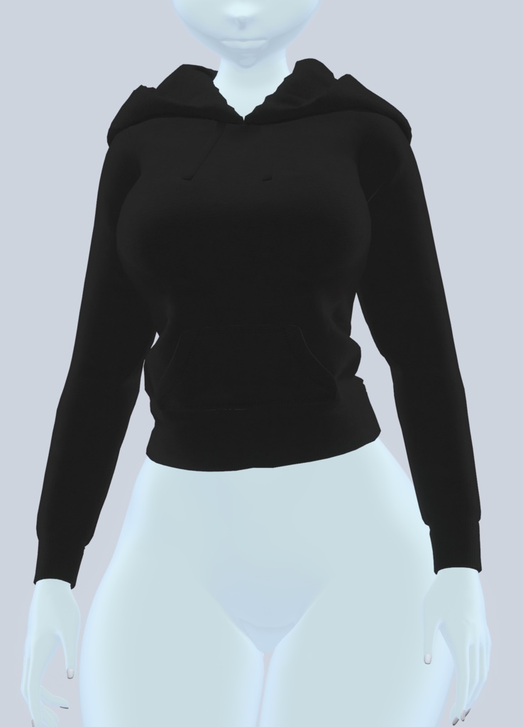 パーカー(ピンク+ブラックHoodie (Pink + Black)