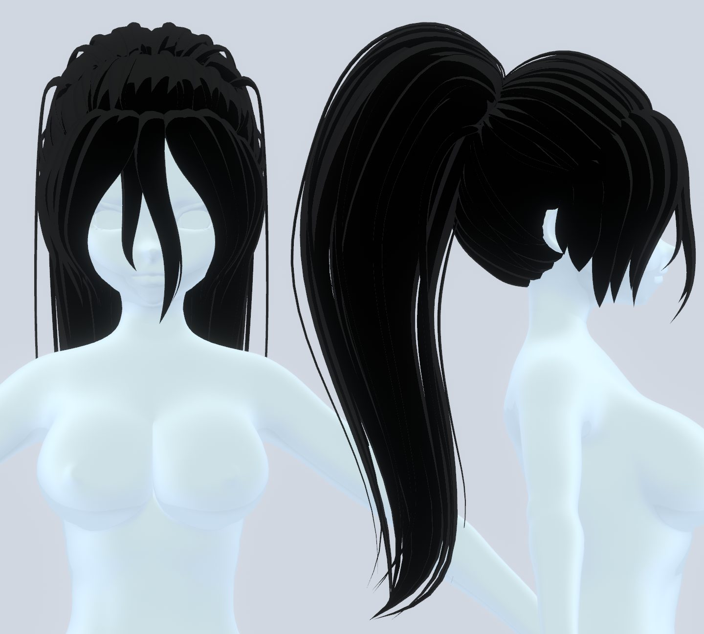 ポニーテールヘア (Ponytail Hair)