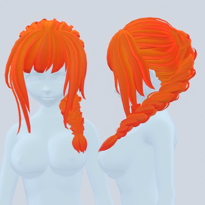 三つ編みヘア (Braid hair)