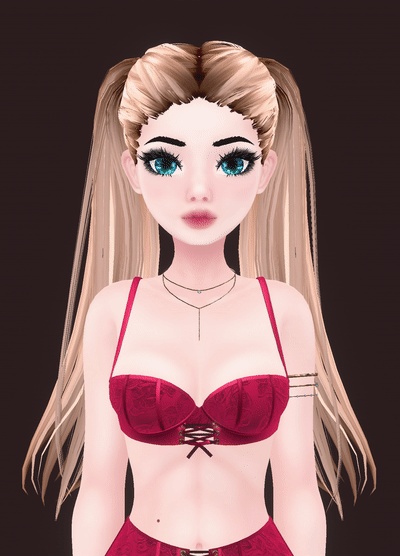 おさげの髪 (Pigtails Hair)