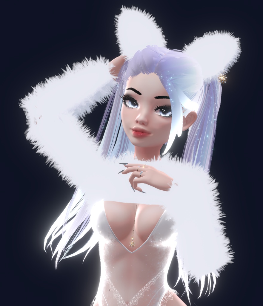 Snow Bunny Avatar [VRC] - jorgenvrc - 5/5