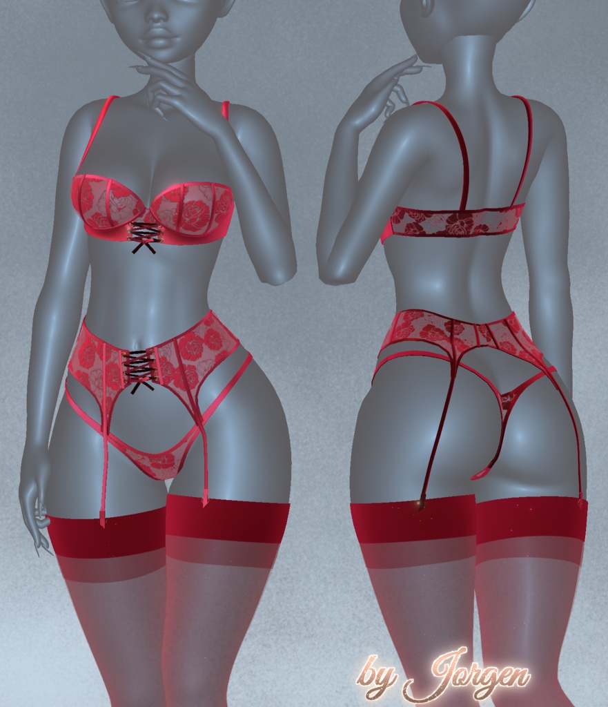 ランジェリー (4 テクスチャ) (Cherish Lingerie (4 textures))