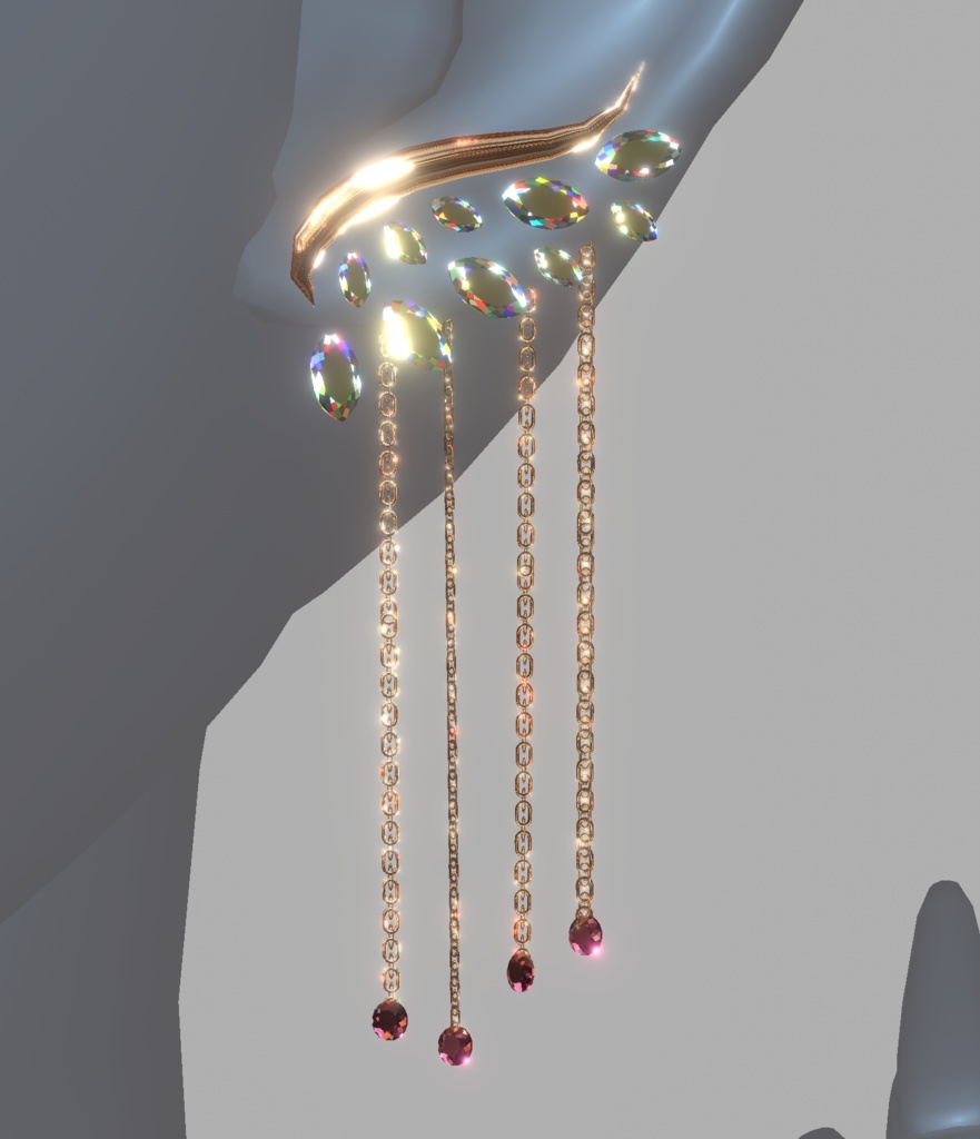 愛の翼ジュエリーセット (Wings of Love Jewelry Set)