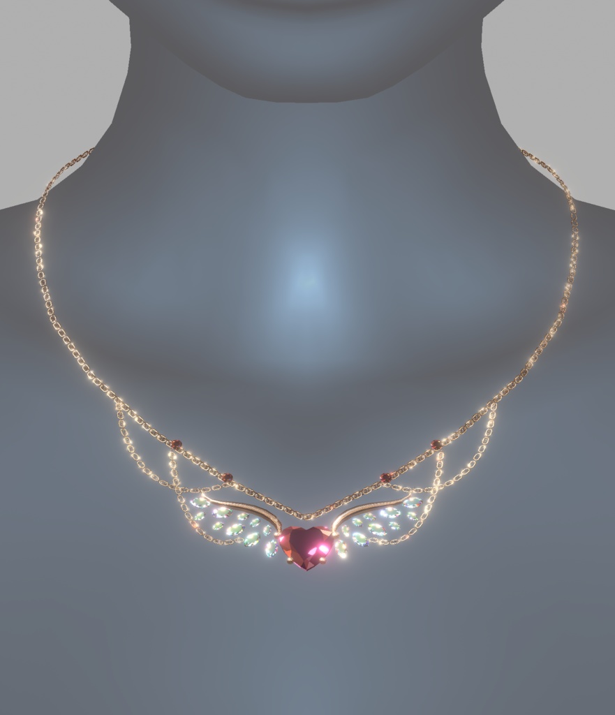 愛の翼ジュエリーセット (Wings of Love Jewelry Set)