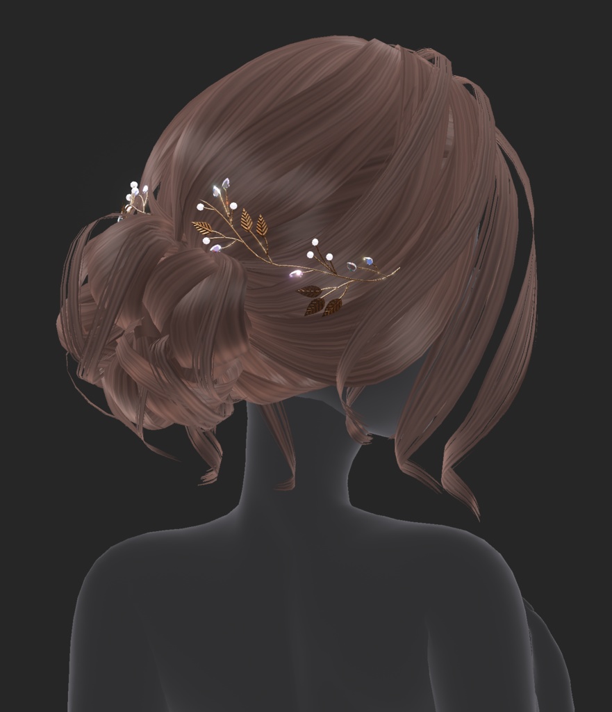 髪(+アクセサリー)(Phyllon Hair (+ accessory))