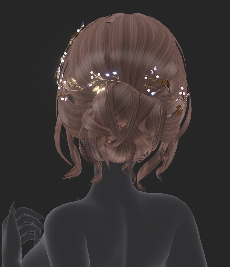 髪(+アクセサリー)(Phyllon Hair (+ accessory))