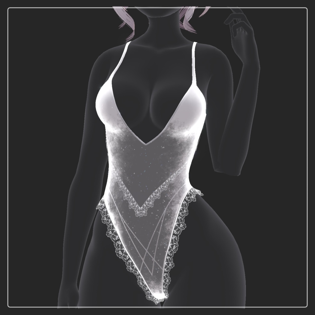 スノーフレークボディスーツ (Snowflake Bodysuit)