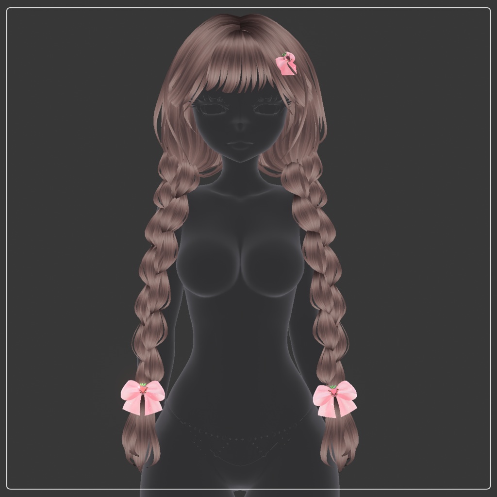 編み込み髪 (Ayu Braids)