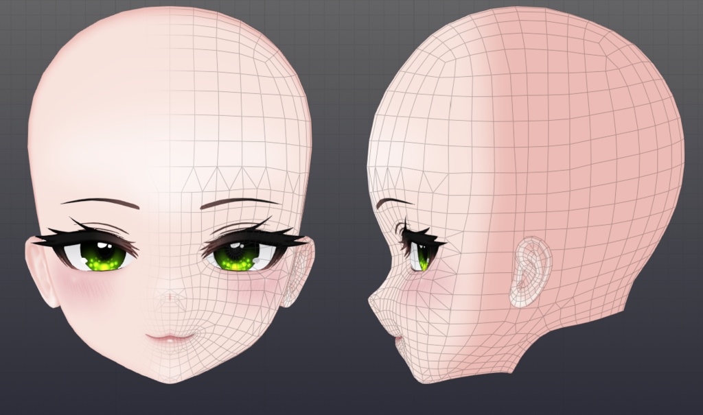ディッテヘッド Ditte Head [VRC FT] - jorgenvrc - 6/6