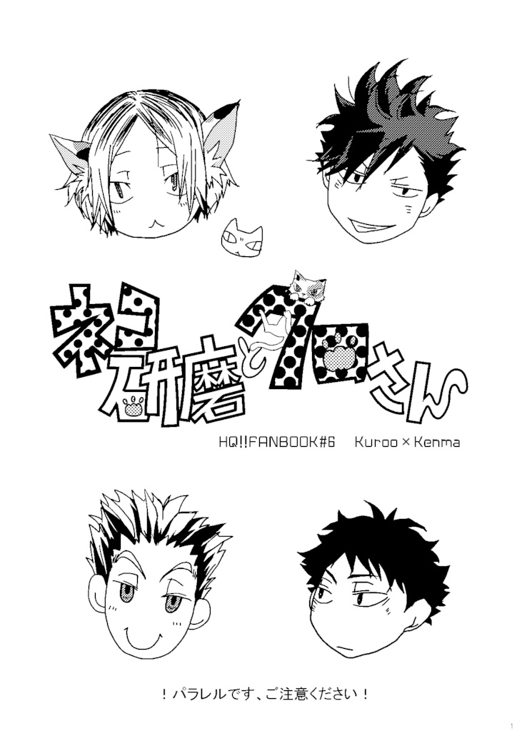 ネコ研磨とクロさん