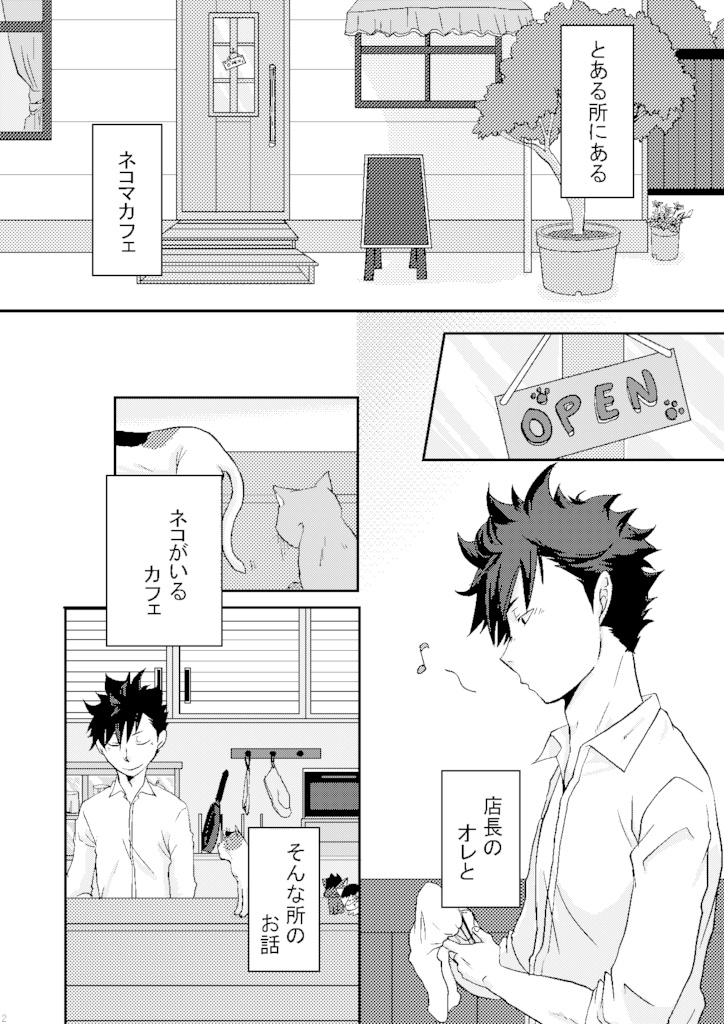 ネコ研磨とクロさん