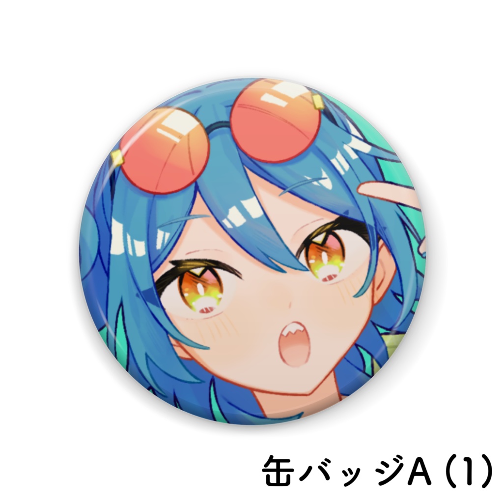 パラソルサイダー 缶バッジA