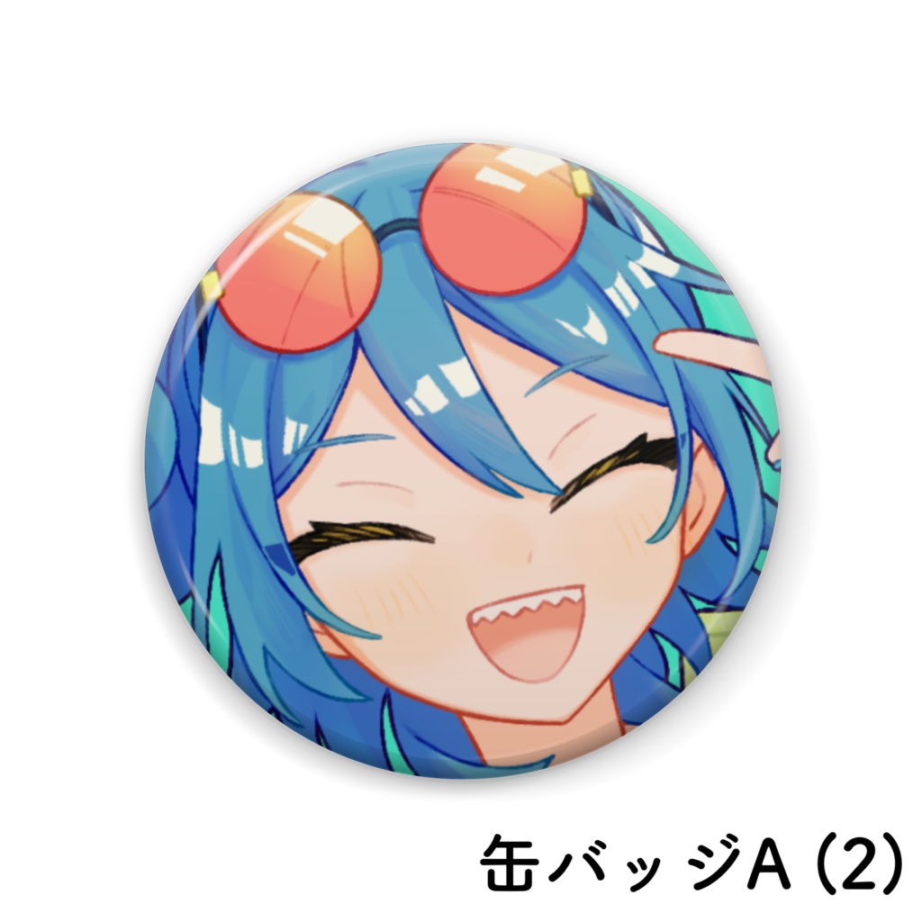 パラソルサイダー 缶バッジA