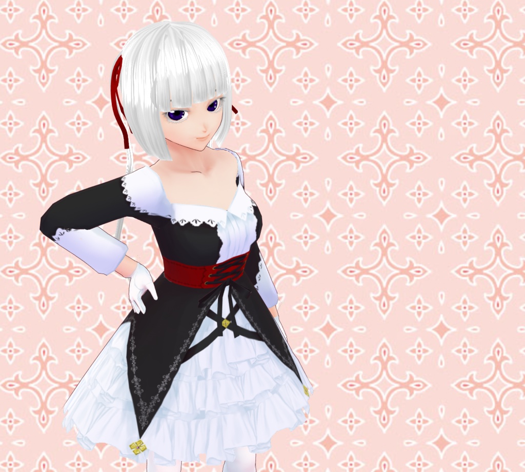 無料有 プリンセスホワイトのドレスセット