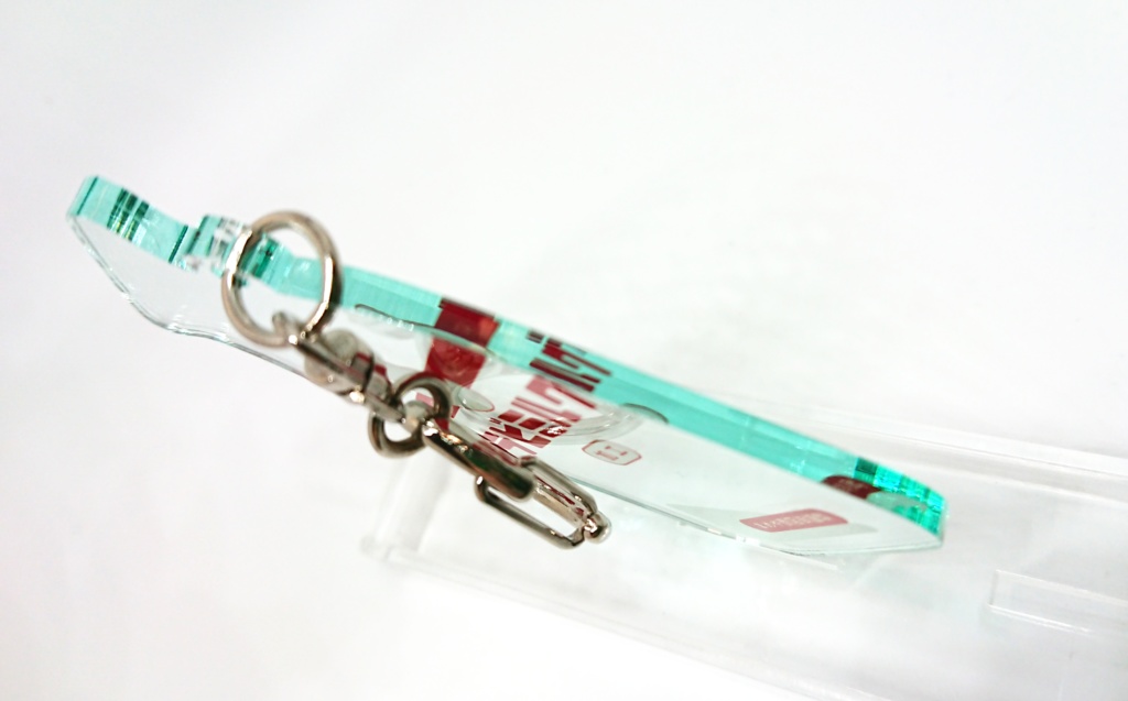 牛乳瓶風 アクリルキーホルダー