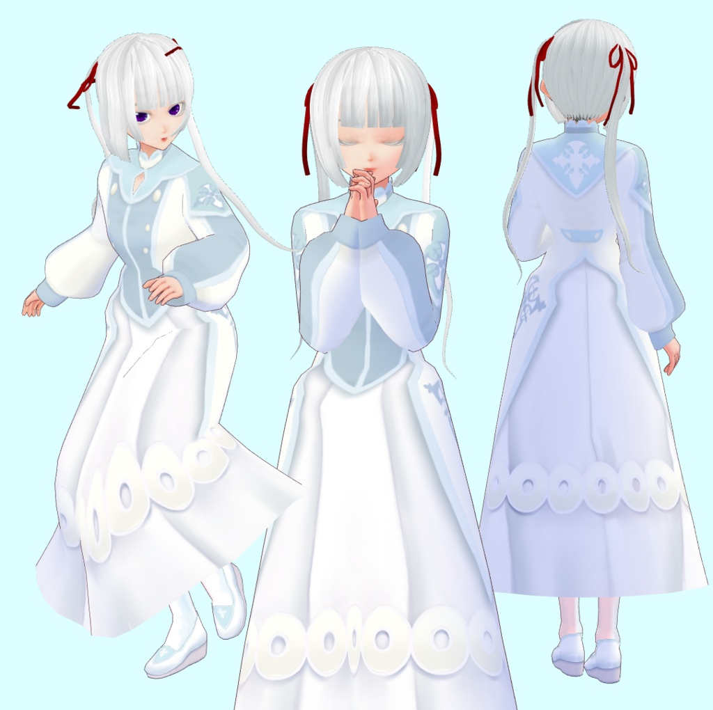(無料有)聖女ドレスセット