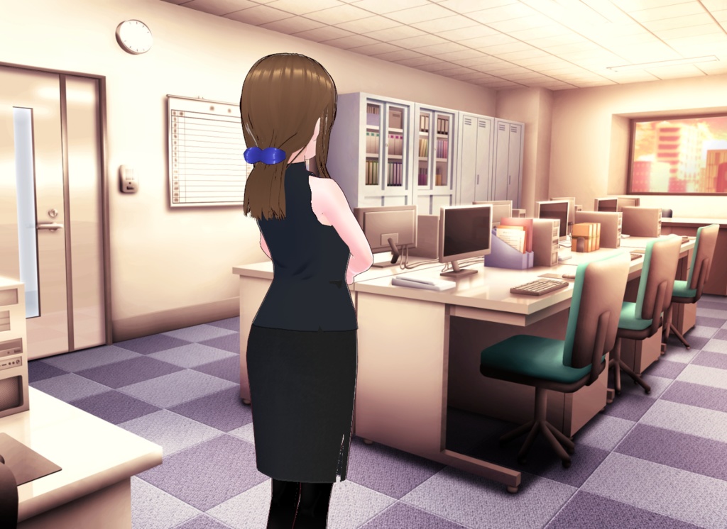 ローポニーテール