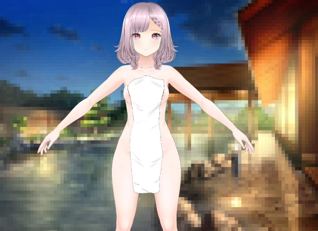 前掛けタオル