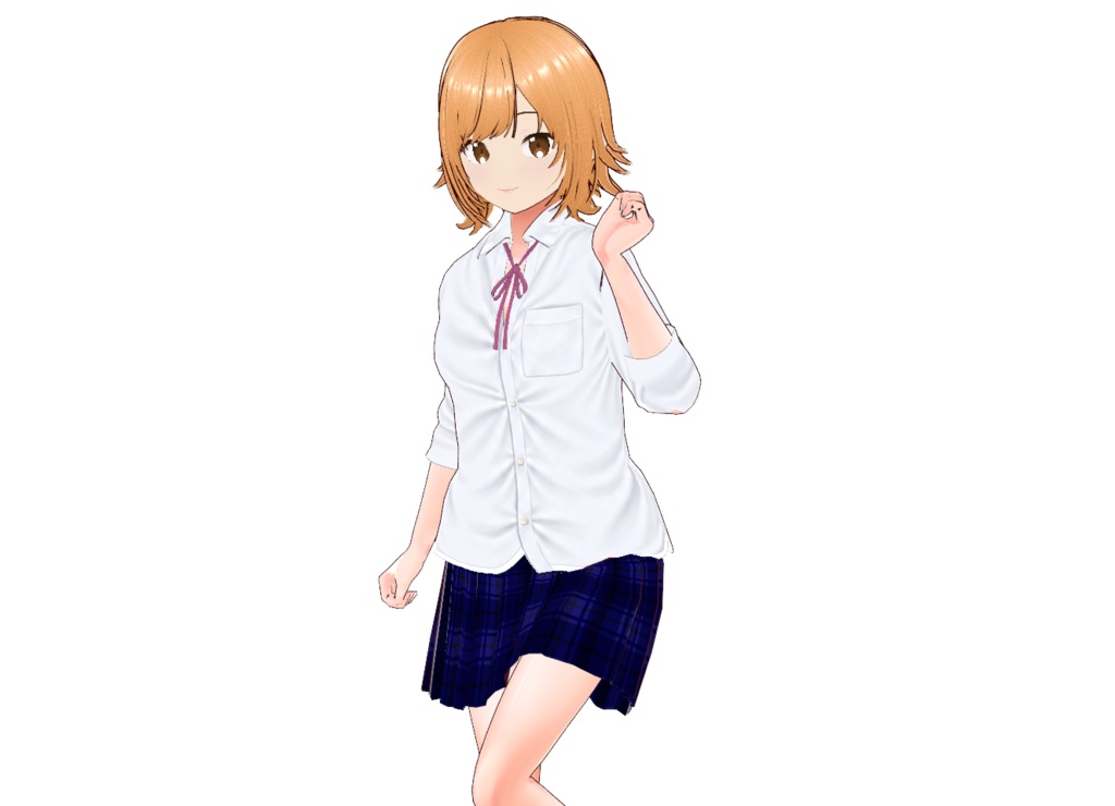 あるアニメを参考にした制服(無料)