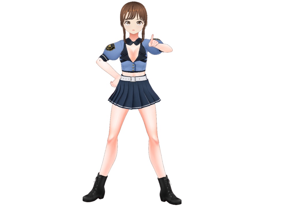 けーさつコスプレ風