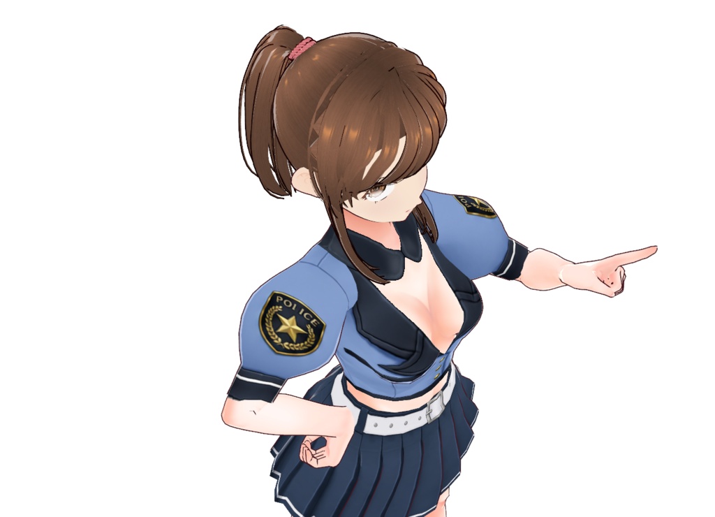 けーさつコスプレ風
