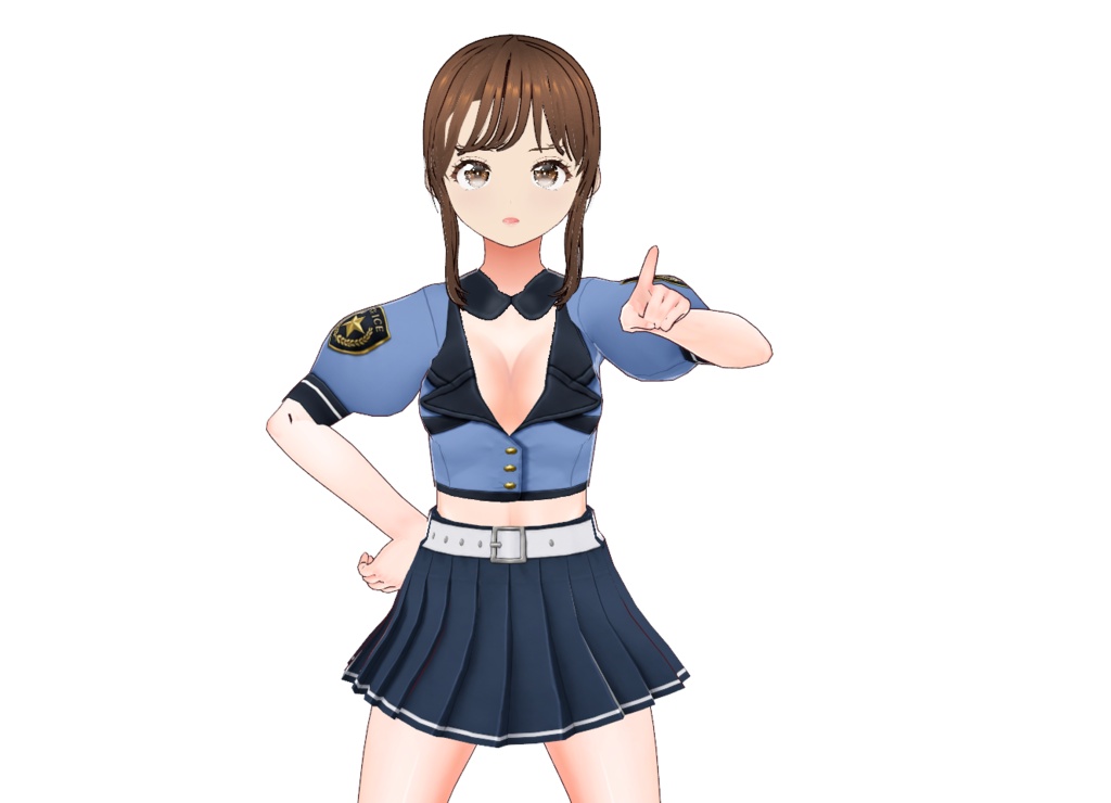 けーさつコスプレ風