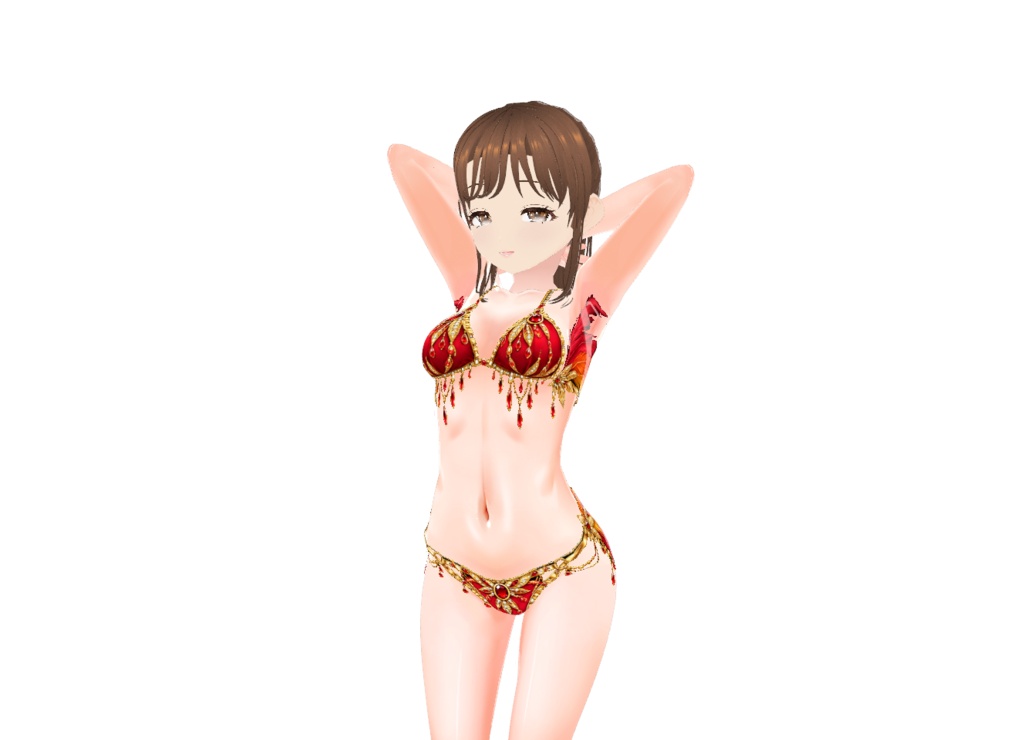 サンバ風衣装二種類