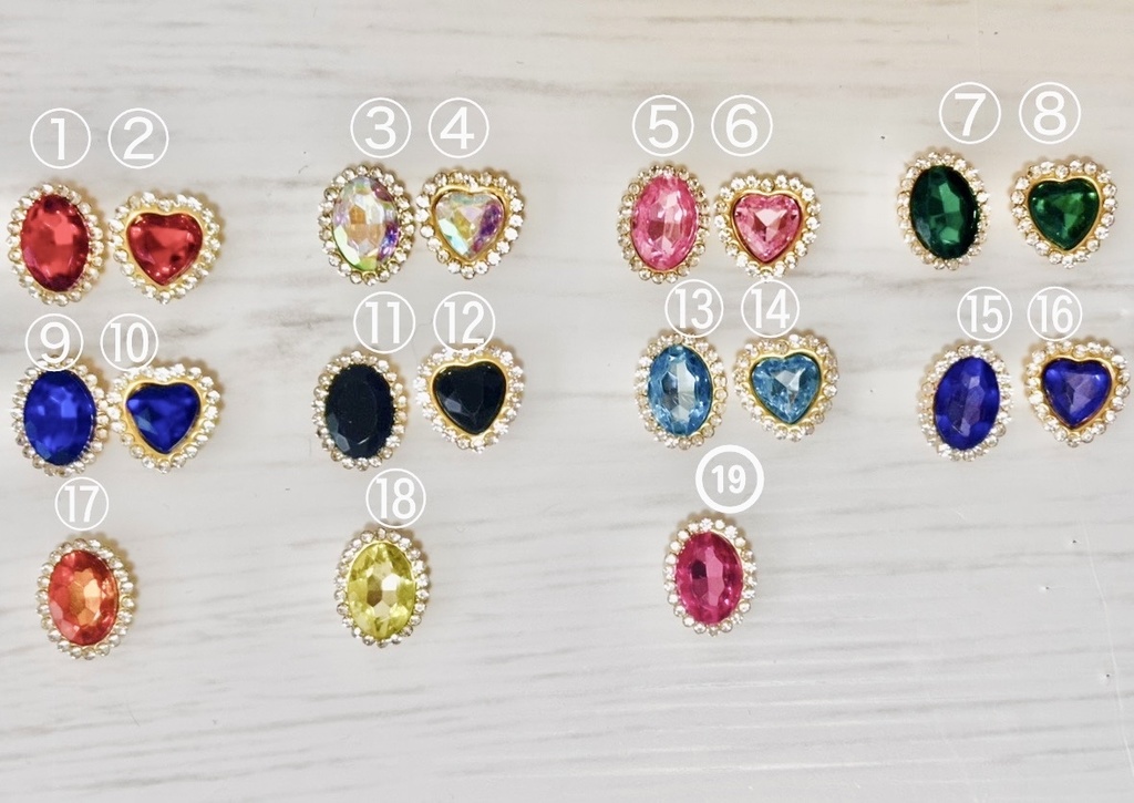 リボンバッグチャーム/ホワイト×選べるカラー