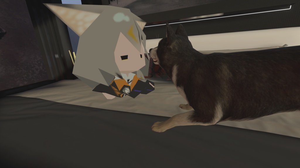 【3Dモデル】ローポリ ミュリシアちゃん