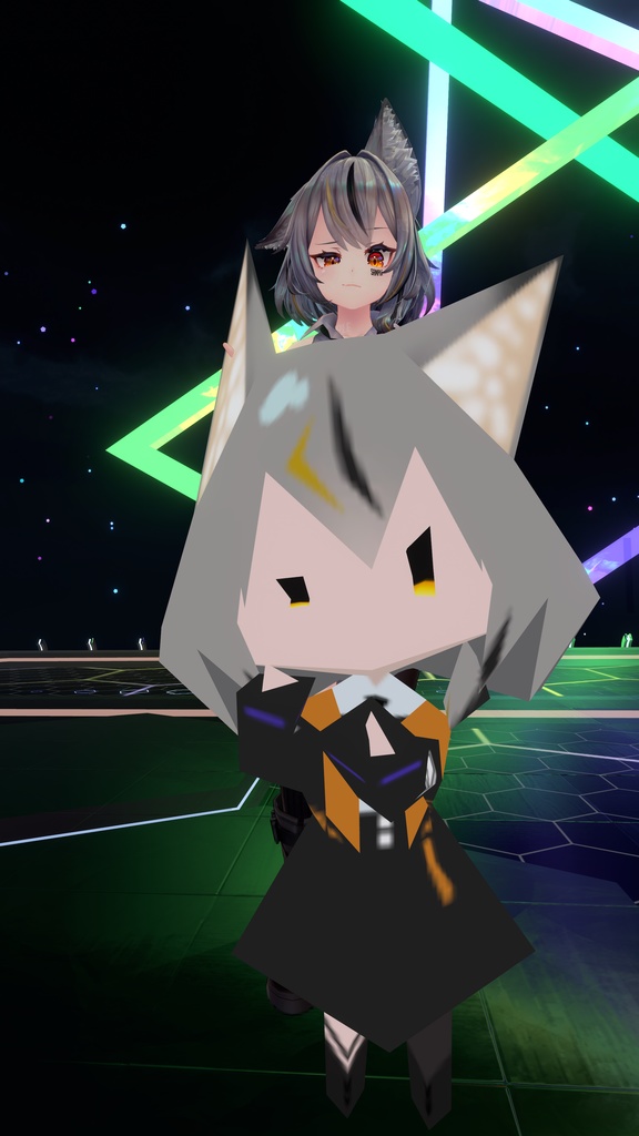 【3Dモデル】ローポリ ミュリシアちゃん