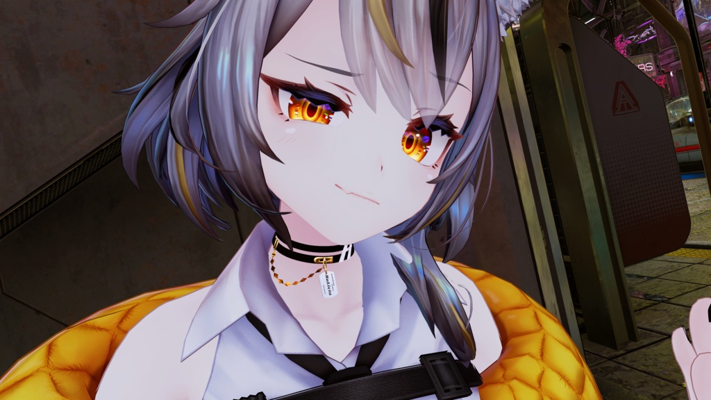 【無料】ミュリシアちゃん モチーフ チョーカー