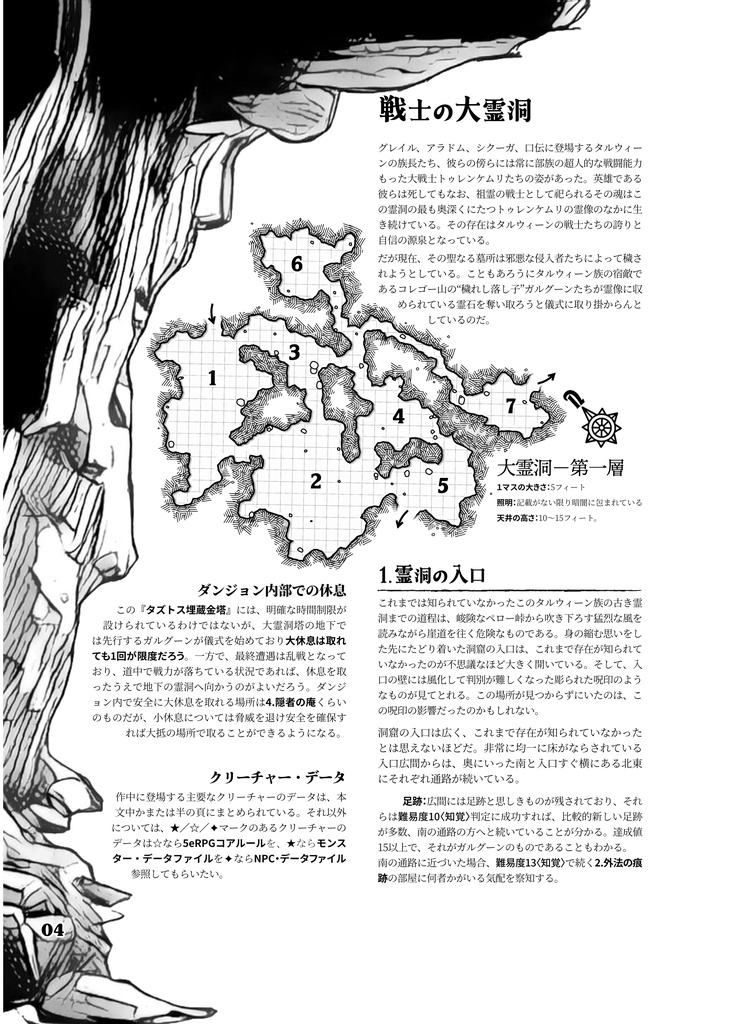 第5版RPG対応シナリオ『Molaks With Willyn―タズトス埋蔵金』