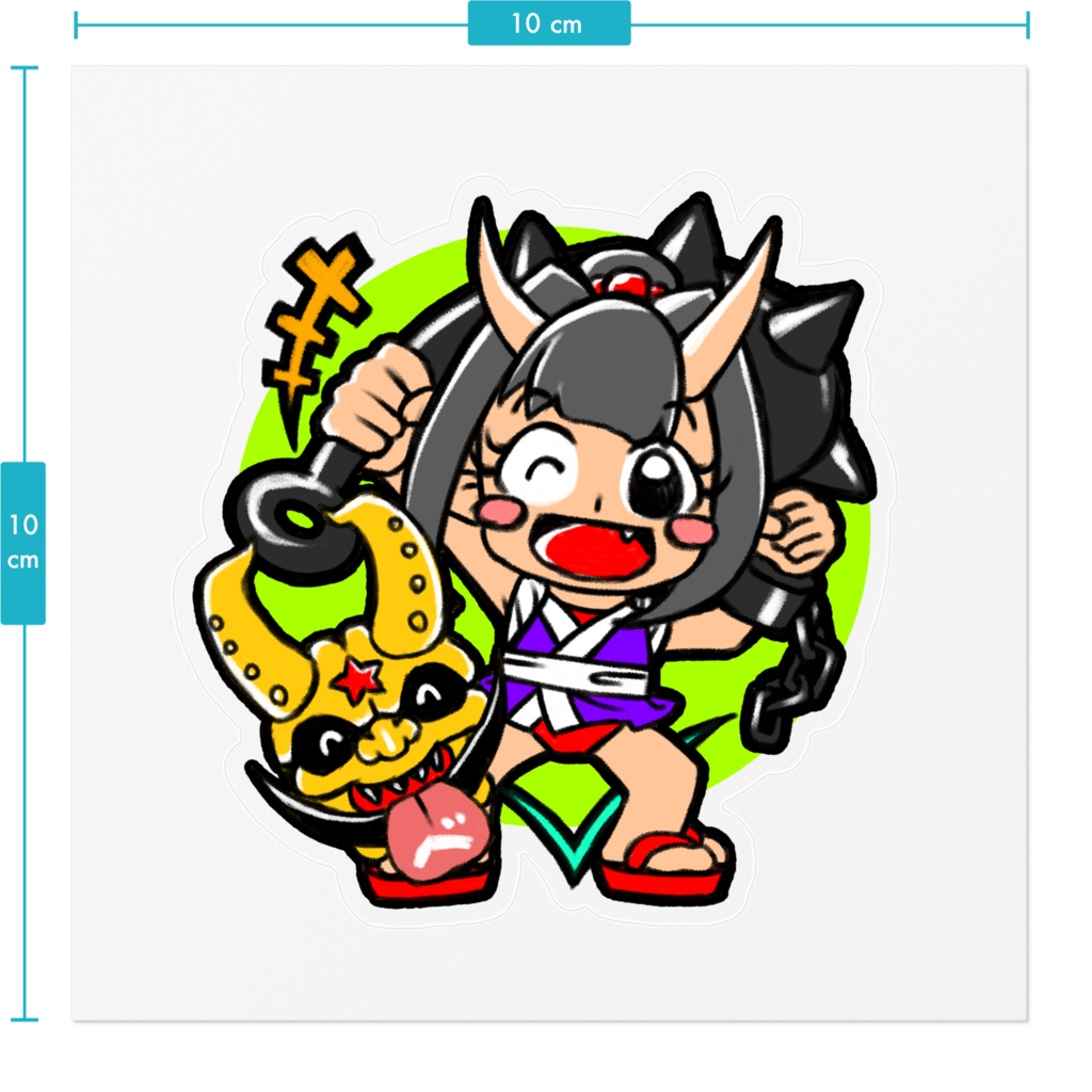 鬼のかさねちゃんシ~ル