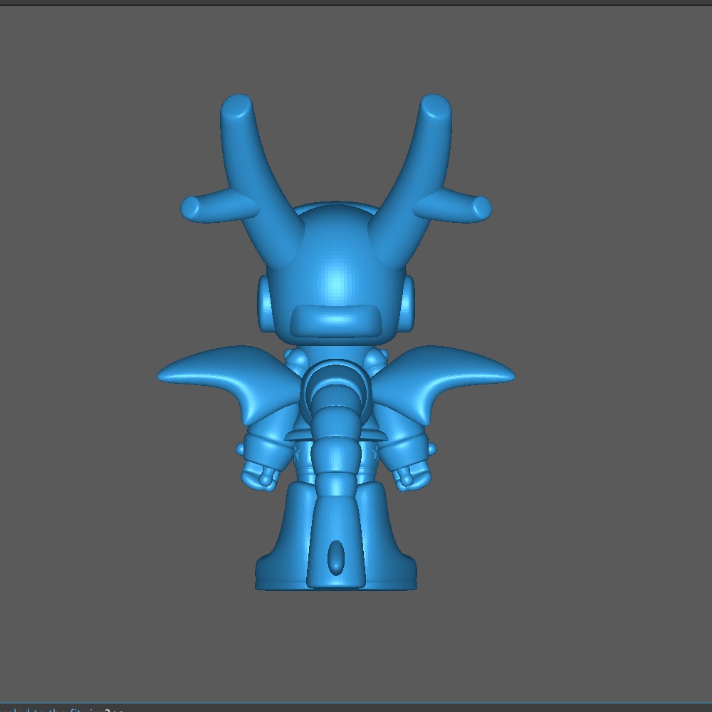 スペースドラゴン娘の3Dプリンター用データ(.stl) - ゲルタック商店 - 4/4