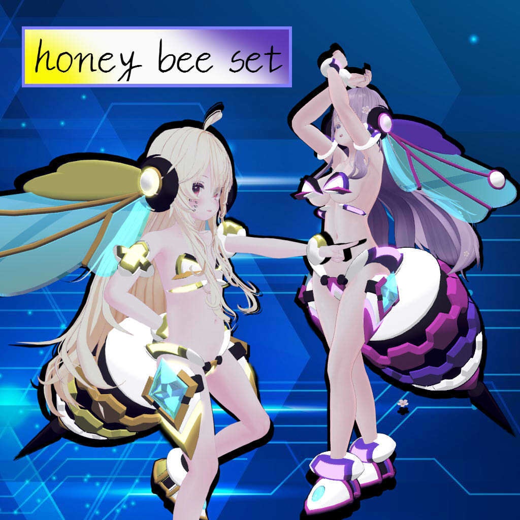 honey bee set
