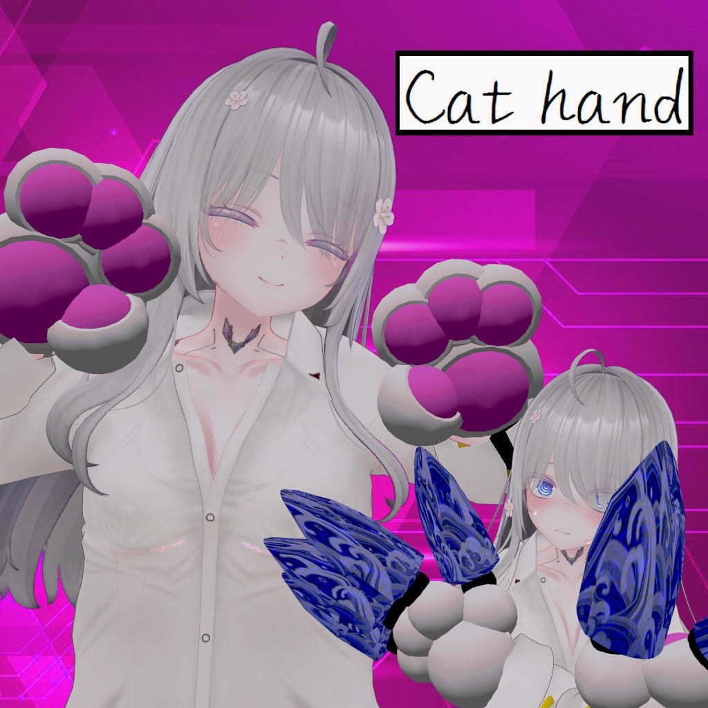 cat hand