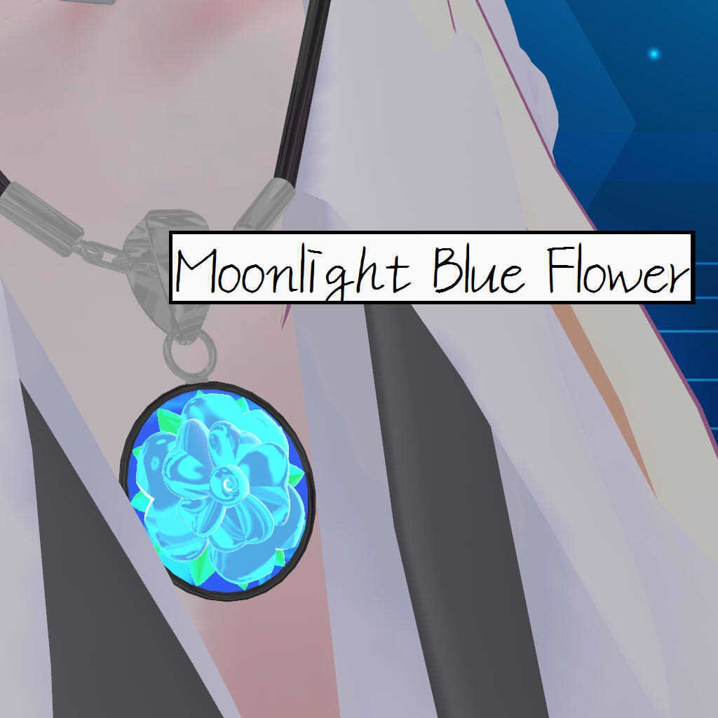 Moonlight Blue Flower