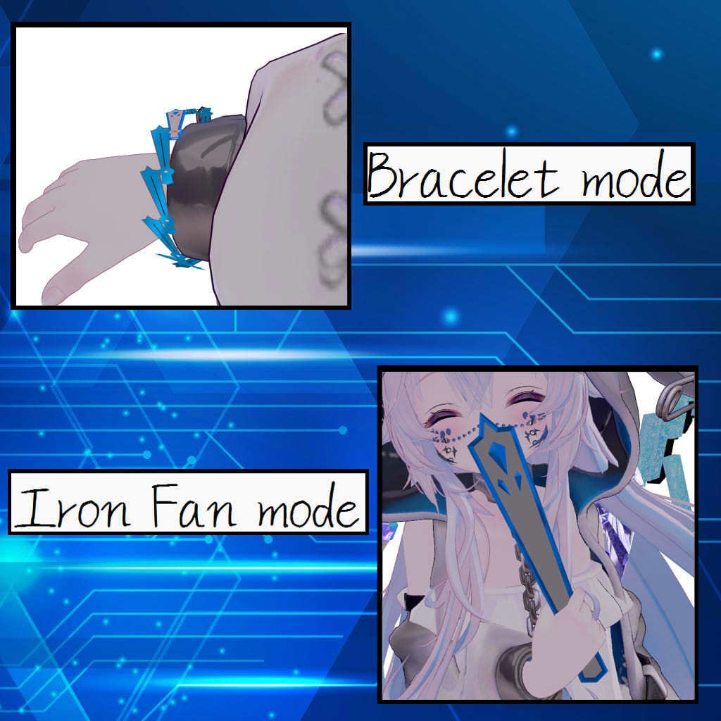 Five bracelet weapon set