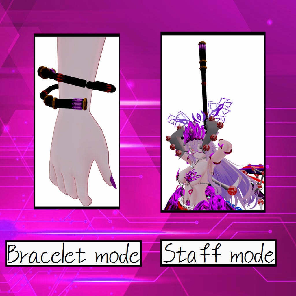 Five bracelet weapon set