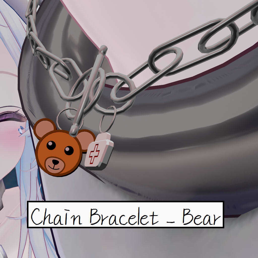 chain bracelet _ bear