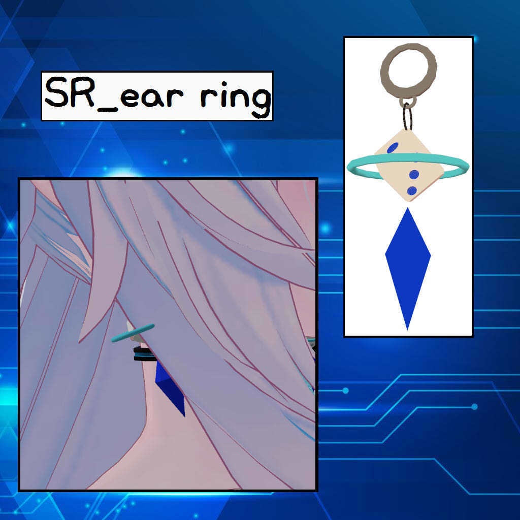 five ear ring set